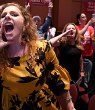Loudoun County Public Schools in Virginia came under fire after chaos erupted at a June 22 school board meeting over claims that critical race theory was being taught in the classroom.
Mandatory Credit:	Evelyn Hockstein/Reuters