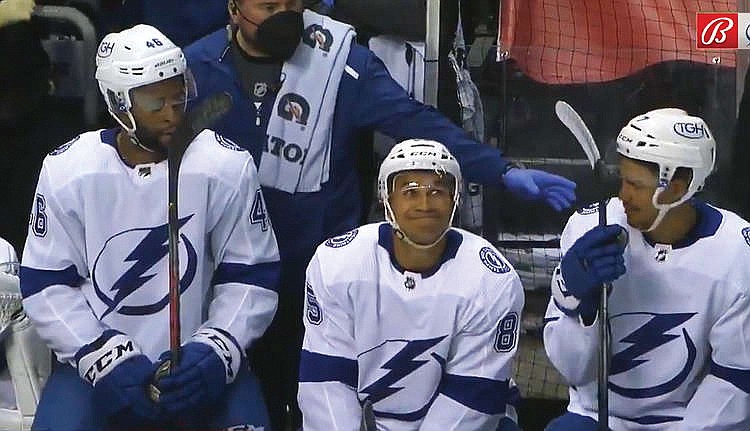 Stanley Cup champs Tampa Bay Lightning made history with all-Black forward  line | Richmond Free Press | Serving the African American Community in  Richmond, VA