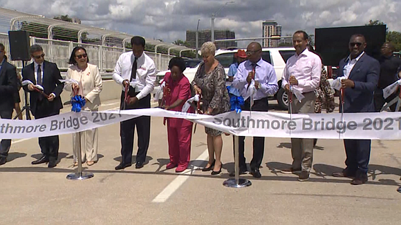 Nearly three years after it was demolished, the Southmore Bridge reconstruction project is officially complete.