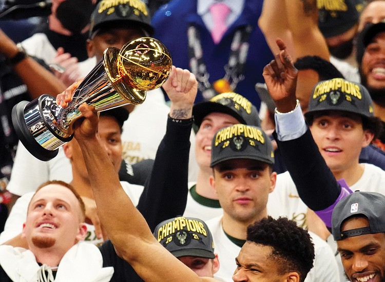 NBA Finals: Milwaukee Bucks forward Giannis Antetokounmpo named Bill  Russell Finals MVP after dominant series, NBA News