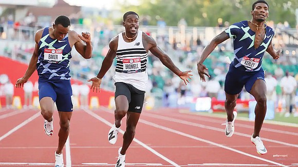 Trayvon Bromell’s first trip to the Olympics ended with no medals, a painful injury and a ride out of the ...