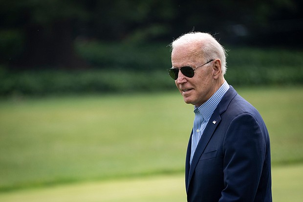 U.S. President Joe Biden walks to Marine One on the South Lawn of the White House on July 21 in Washington, DC
Mandatory Credit:	Drew Angerer/Getty Images