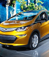 GM is once again recalling nearly 70,000 Chevrolet Bolt electric vehicles because of a risk that the battery will catch fire when the car is parked.
Mandatory Credit:	Josh Lefkowitz/Getty Images