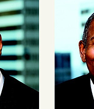 Channing Capital co-founders Rodney B. Herenton and Wendell E. Mackey