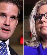After Rep. Adam Kinzinger of Illinois joined Rep. Liz Cheney of Wyoming in becoming the lone Republicans to serve on the select committee, the GOP started to ramp up its attacks on the duo.
Mandatory Credit: Getty Images
