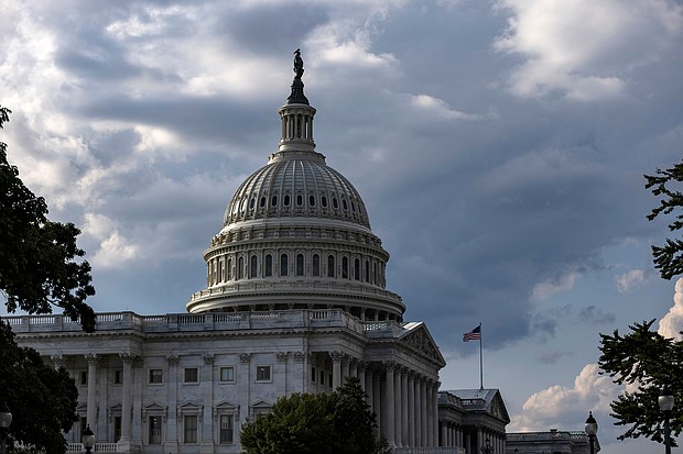 The U.S. Capitol Building is closed to the public this year during Independence Day celebrations on July 4 in Washington, DC. The much-deliberated bipartisan infrastructure bill is entering a critical week on Capitol Hill with lawmakers projecting optimism ahead of a possible procedural vote this week, potentially on July 26.
Mandatory Credit:	Samuel Corum/Getty Images
