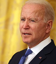 Biden will make his first formal remarks to staff at the Office of the Director of National Intelligence on July 27, an address that comes at a moment of quiet but profound change for a workforce that was buffeted by the fierce political winds of the Trump era.
Mandatory Credit: Chip Somodevilla/Getty Images