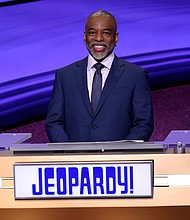 LeVar Burton will have all the answers on Monday when he debuts as guest host on "Jeopardy!"
Mandatory Credit: Carol Kaelson/Jeopardy Productions, Inc./AP