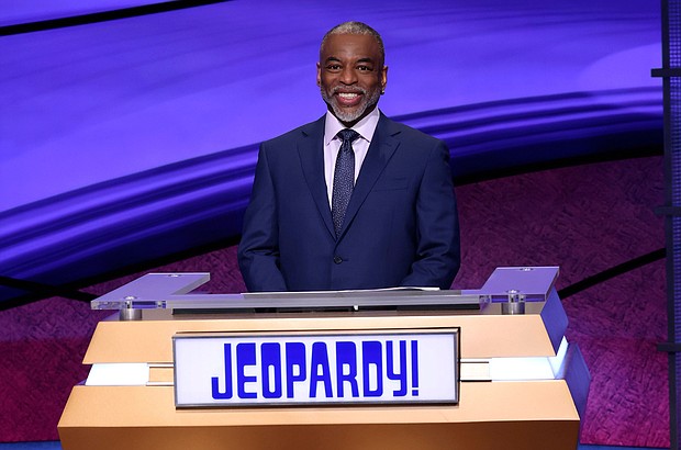 LeVar Burton will have all the answers on Monday when he debuts as guest host on "Jeopardy!"
Mandatory Credit:	Carol Kaelson/Jeopardy Productions, Inc./AP