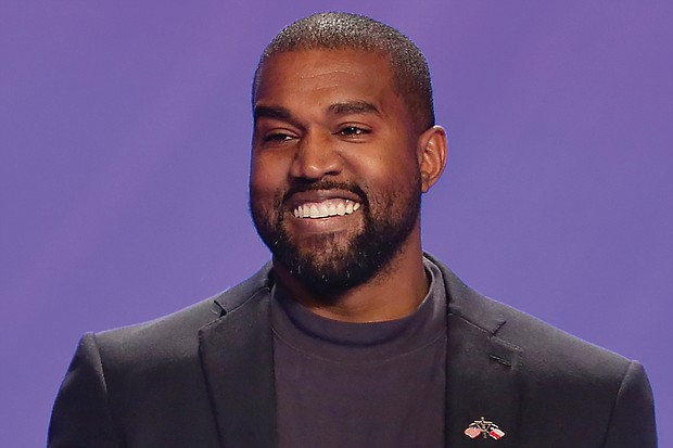 In this Nov. 17, 2019, file photo, Kanye West appears on stage during a service at Lakewood Church in Houston. Mr. West unveiled his 10th studio album, “Donda,” named after his late mother, at a “listening party” July 22 at Mercedes Benz Stadium in Atlanta. The official public release will be Aug. 6.