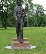 Police statue
