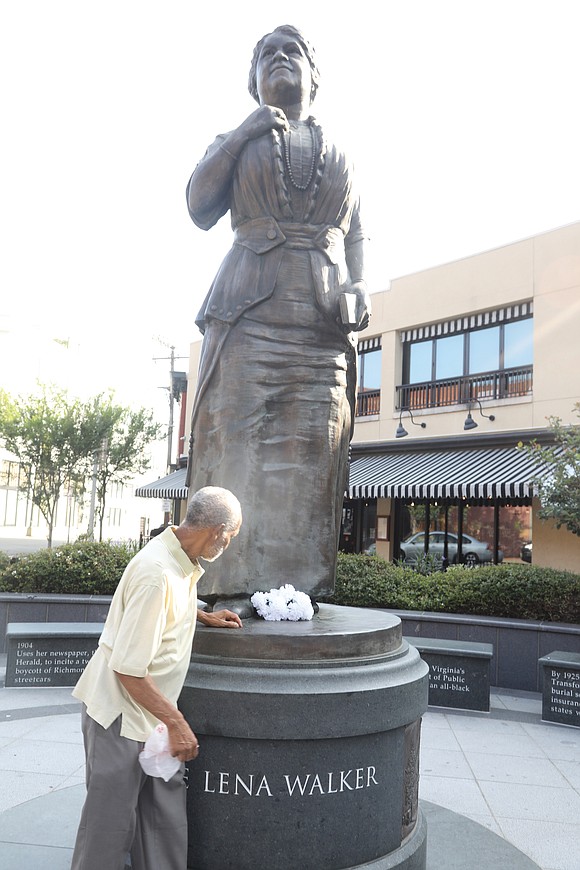 Richmond area residents took time recently to remember pioneering Richmond businesswoman Maggie L. Walker in honor of what would have ...