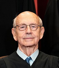 Associate Justice Stephen Breyer on April 23, 2021.
Mandatory Credit:	ERIN SCHAFF/Pool/AFP/Getty Images
