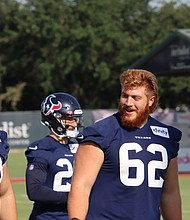 Offensive Lineman Jordan Steckler (70)