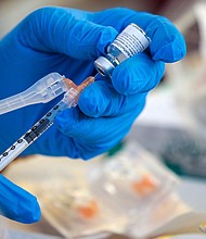 Half of the US population is fully vaccinated against Covid-19, White House Data Director Dr. Cyrus Shahpar said Friday.
Mandatory Credit:	Irfan Khan/Los Angeles Times via Getty Images