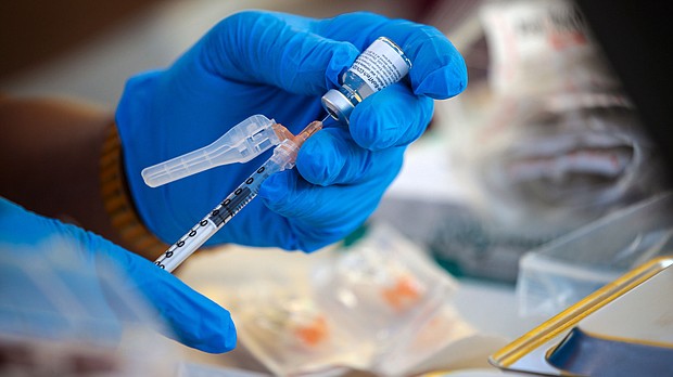 Half of the US population is fully vaccinated against Covid-19, White House Data Director Dr. Cyrus Shahpar said Friday.
Mandatory Credit:	Irfan Khan/Los Angeles Times via Getty Images