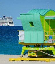 Norwegian Cruise Line can require proof of Covid-19 vaccination for passengers and crew members, a federal judge ruled Sunday, after the cruise line operator had challenged Florida's ban on vaccine passports.
Mandatory Credit:	Cliff Hawkins/Getty Images