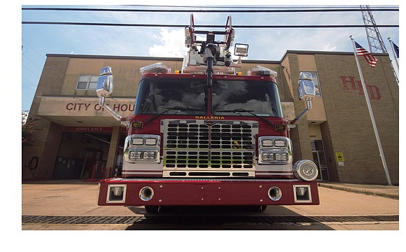 A new custom built ladder truck has been placed into service at Fire Station 28 in southwest Houston.