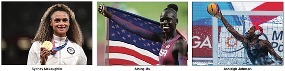 Red, white and blue added up to a treasure chest of gold at the Tokyo Olympics. Let’s meet the “Golden ...