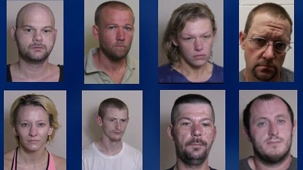 In late July, the Madison County Sheriff's Office began investigating an influx of burglaries and car thefts that had common denominators and some evidence that led them to believe the crimes were connected. The crimes occurred in Macoupin County, Jersey County and various jurisdictions in Madison County, according to the sheriff's department.
Mandatory Credit:	Madison Co. Sheriff's Off./KMOV