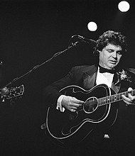Don Everly, right, of harmonizing rock 'n' roll duo the Everly Brothers, dies at 84 . Don is seen here with his brother, Phil, in Rotterdam, the Netherlands, in 1988.
Mandatory Credit:	Frans Schellekens/Redferns/Getty
