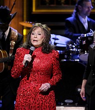 Loretta Lynn, performing here in 2016, paid tribute to her ranch foreman.
Mandatory Credit:	Andrew Lipovsky/NBCU/Getty Images