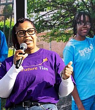 Jennifer Maddox, founder of Future Ties, used the resources available from the Community Programs Accelerator at the University of Chicago to start her non-profit. Photo provided by The Community
Programs Accelerator at the University of Chicago
