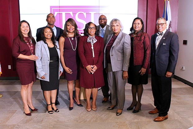 Dr. Crumpton-Young and the TSU Board of Regents

Photo by Andrew McCray