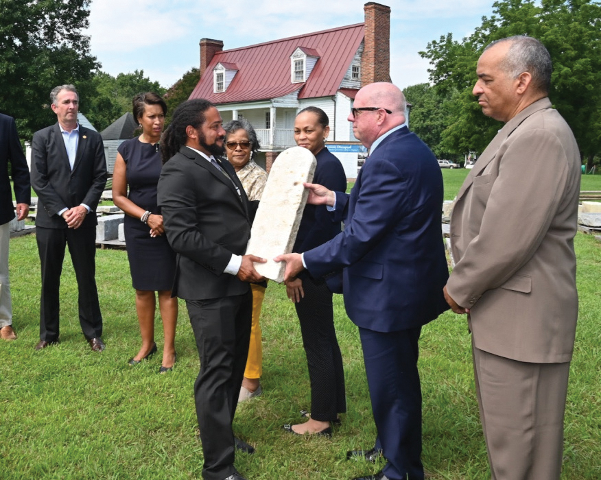 Headstones from historic AfricanAmerican cemetery being relocated