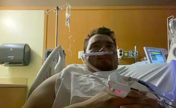 A 22-year-old COVID-19 patient spoke to FOX5 from inside his hospital room at MountainView Hospital this week, wanting to share …