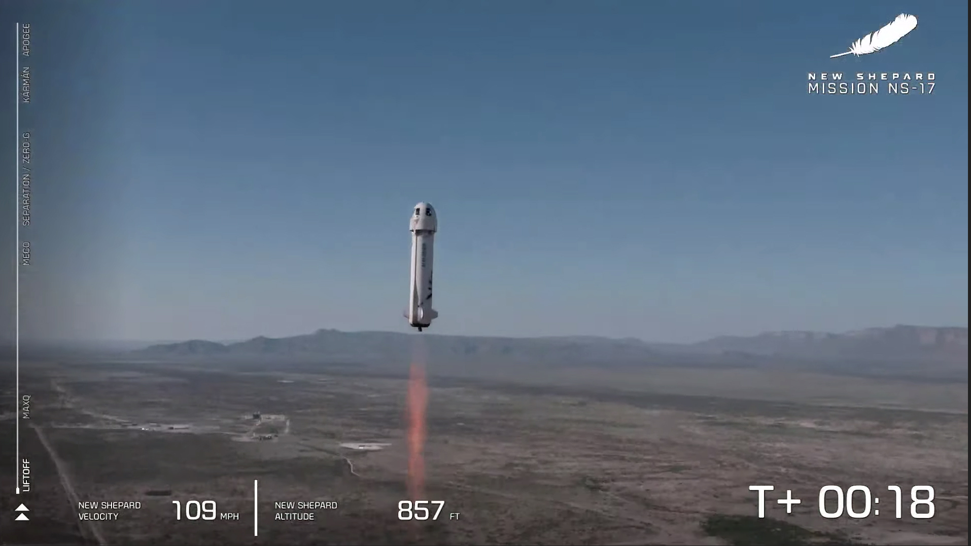 Blue Origin successfully completes first test flight with no passengers