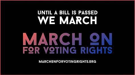 The planned March On for Voting Rights in Houston has been canceled due to COVID concerns. Officials are following the …