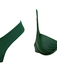 5) Posidonia Top, Olive – $95, Posidonia Bottom, Olive – $85