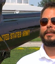 Jeff Dentlinger is hosting an authentic Huey Helicopter run for anyone who wants to climb on board.
Mandatory Credit:	KCCI