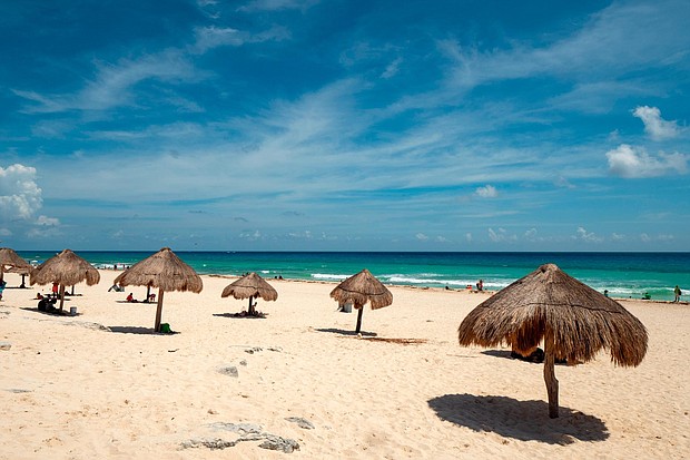 Life's a beach on the sands around Cancun.
Mandatory Credit:	Donald Miralle/Getty Images