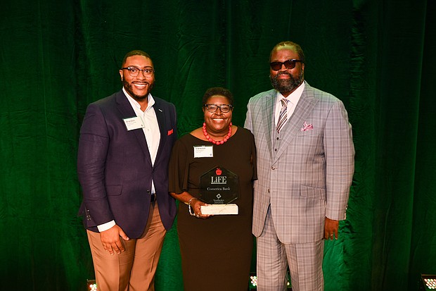 (L-to-R): Brandon Jones, Texas External Affairs Manager; Vanessa T. Reed, National
External Affairs Manager; and Irvin Ashford, Jr., Chief Community Officer
Photo: Rob Wilson of RC Photographic Productions, Inc.