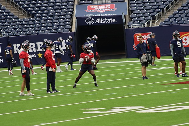 Texans quarterback Tyrod Taylor