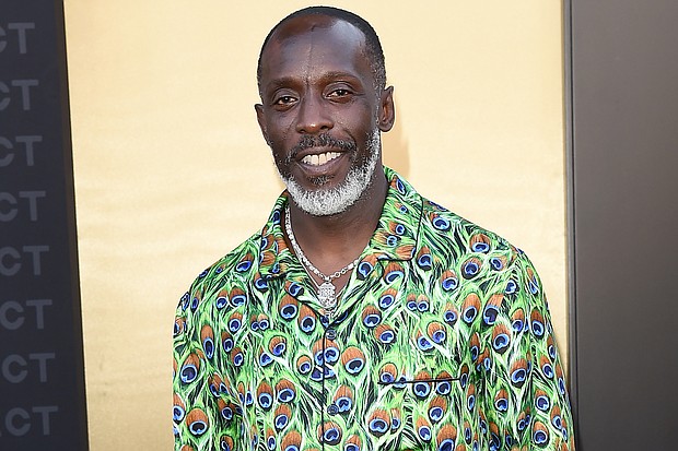 Michael K. Williams, pictured here on August 8, in Los Angeles, best known for his role as Omar Little on HBO's "The Wire," has reportedly died at he age of 54.
Mandatory Credit:	Axelle/Bauer-Griffin/FilmMagic/Getty Images
