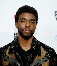 Chadwick Boseman died of colon cancer last year at age 43.
Mandatory Credit:	Phillip Faraone/REVOLT/Getty Images