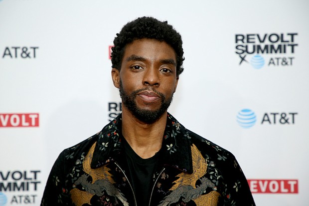 Chadwick Boseman died of colon cancer last year at age 43.
Mandatory Credit:	Phillip Faraone/REVOLT/Getty Images