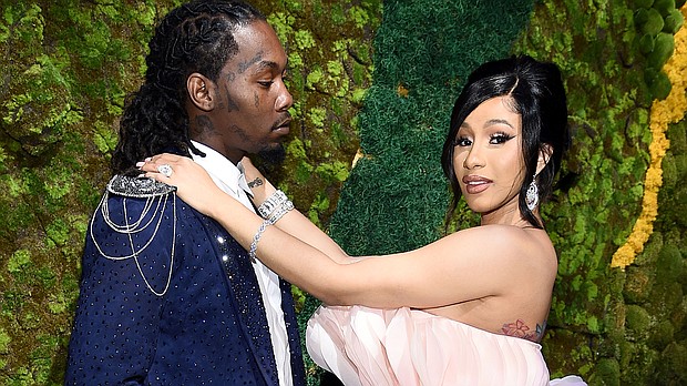 Offset and Cardi B welcomed a new child into the world.
Mandatory Credit:	Dimitrios Kambouris/Getty Images