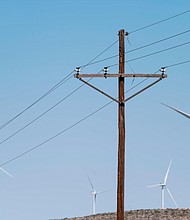 Lawmakers in the House released early details of a clean electricity program, which Democrats say would slash fossil fuel emissions by moving the US electric grid to 80% clean energy, and pictured here, wind turbines in Texas on April 10.
Mandatory Credit: Bill Clark/CQ-Roll Call/Getty Images