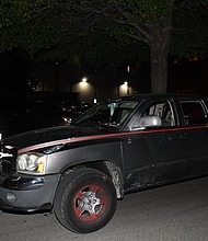 US Capitol Police say they arrested a California man with multiple knives near the Democratic National Committee headquarters early Monday morning.
Mandatory Credit:	US Capitol Police