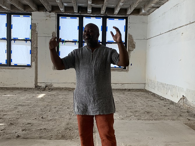 Theaster Gates, artist and founder of Rebuild Foundation, is transforming an old elementary school into a creative incubator. Tia Carol Jones