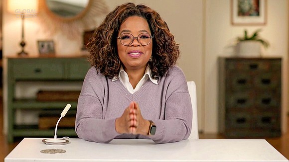 Oprah Winfrey discusses her concerns about the United States in an interview with wellness author Deepak Chopra.