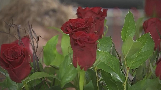 Florists in Las Vegas are having trouble getting flowers.
Mandatory Credit:	KVVU