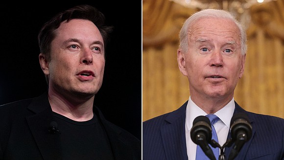 Elon Musk mocked President Joe Biden over the weekend after Saturday's successful splashdown of SpaceX's Inspiration4 flight carried four tourists …