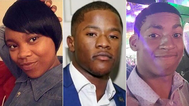 Keeshae Jacobs, Jelani Day and Daniel Robinson are all missing. Their families are pleading for their safe return.
Mandatory Credit:	Family Photos
