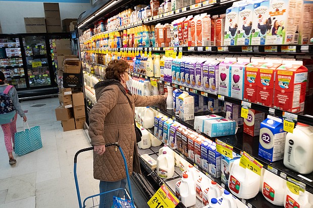 he dairy shelf is crowded, but leaders at Danone believe there's room for more.
Mandatory Credit:	Braulio Jatar/SOPA Images/Shutterstock