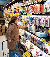 he dairy shelf is crowded, but leaders at Danone believe there's room for more.
Mandatory Credit:	Braulio Jatar/SOPA Images/Shutterstock